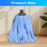 Commercial Microfiber Wet Mop Refills Compatible with O-Cedar QuickWring — Machine Washable, 3 Pack