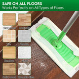 Dry Sweeping Cloths Compatible with Swiffer Sweeper — Heavy-Duty Disposable Refills, Unscented, 100 Count